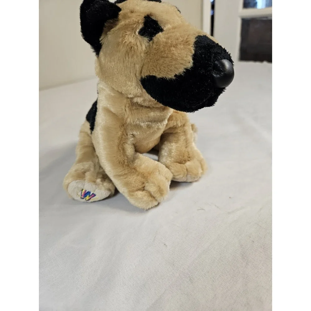 Webkinz German Shepherd Dog Plush HM146 Ganz No Code Stuffed Animal